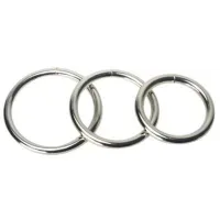 Master Series »Trine« Penisring-Set aus Edelstahl Master Series »Trine« Penisring-Set aus Edelstahl