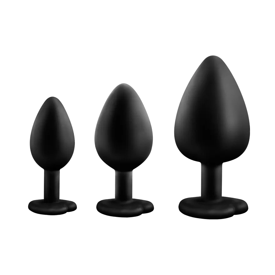 Bling Plugs, 7,5 - 9,5 cm, 3 Teile Bling Plugs, 7,5 - 9,5 cm, 3 Teile