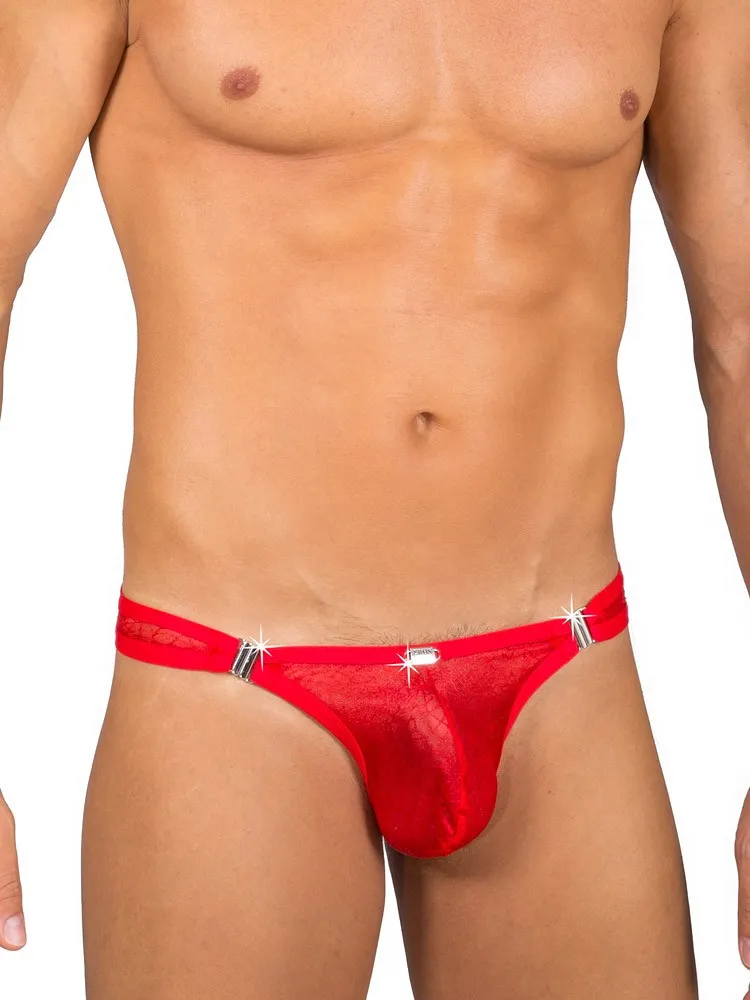Eros Veneziani Bernardo: Clickstring, rot (M/L) Eros Veneziani Bernardo: Clickstring, rot (M/L)
