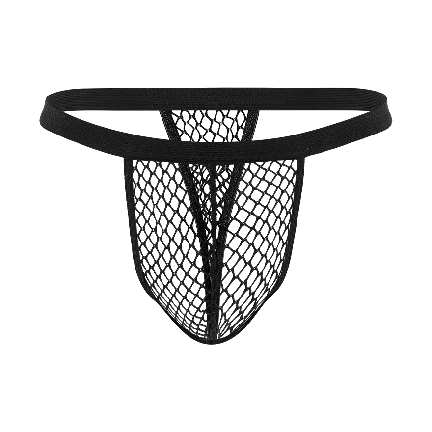 Transparenter Netz-Tanga Transparenter Netz-Tanga