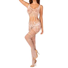 Netz-Bodystocking ouvert mit Cut-Outs Netz-Bodystocking ouvert mit Cut-Outs