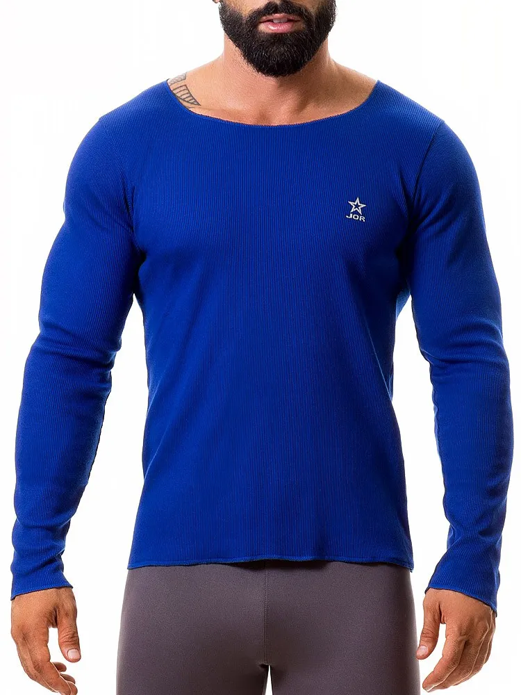 JOR Quebec: Long Shirt, blau (XL) JOR Quebec: Long Shirt, blau (XL)