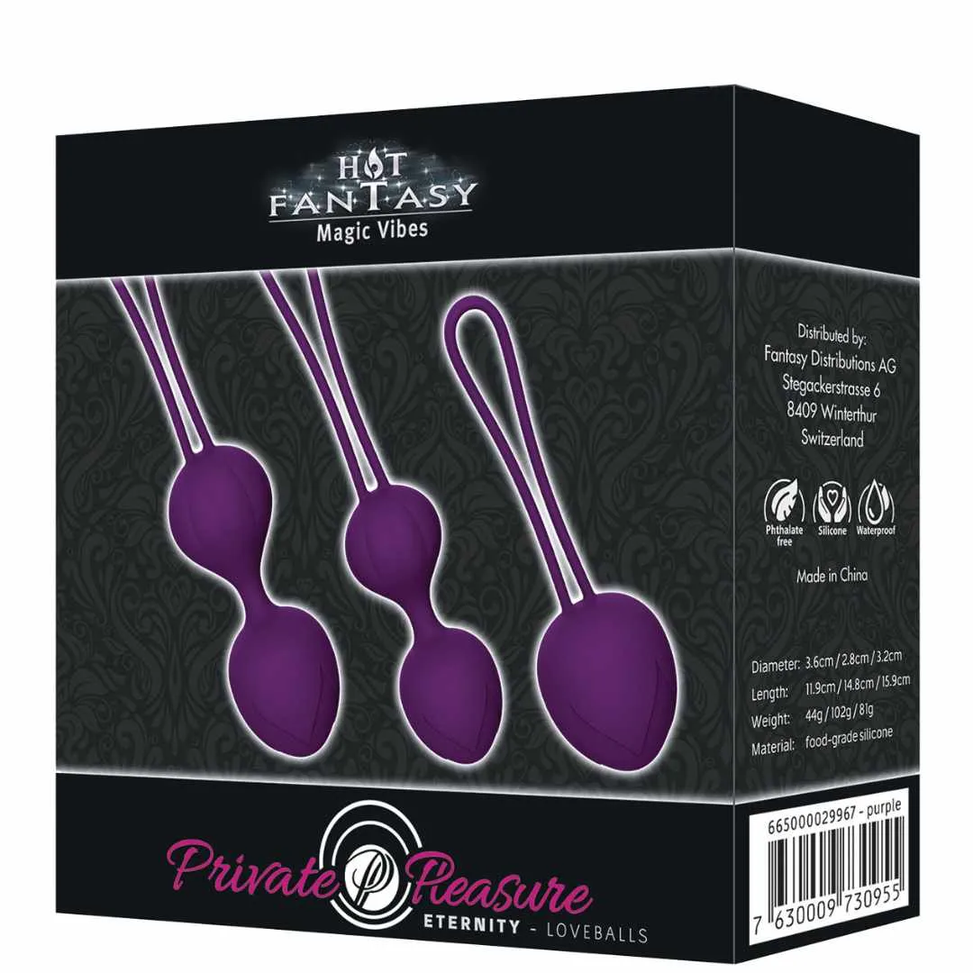 Liebeskugeln "Private Pleasure Balls Set Eternity" – Bild 4