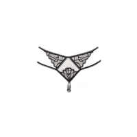 Bracli - Manhattan Strumpfhosen - Luxuriöse Perlenstring-Dessous Größe M Bracli - Manhattan Strumpfhosen - Luxuriöse Perlenstring-Dessous Größe M