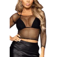 Netztop schwarz Netztop schwarz