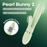 Satisfyer ‘Pearl Bunny 2’, 21 cm Satisfyer ‘Pearl Bunny 2’, 21 cm