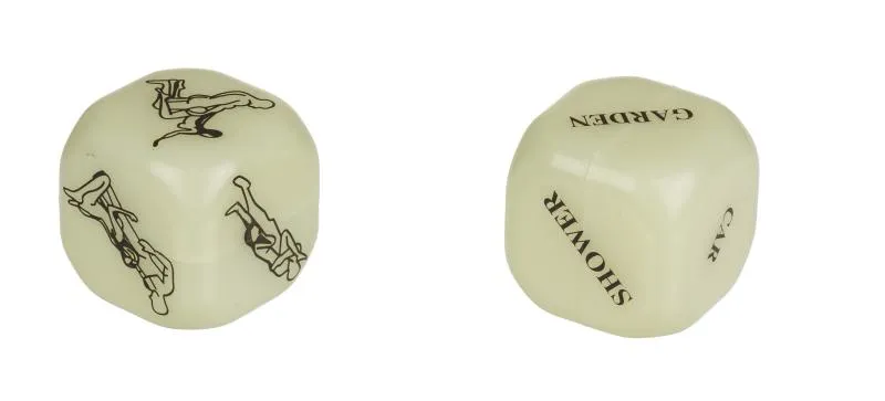 Love Dice Kamasutra Glow in the Dark Set - Englische Version – Bild 2