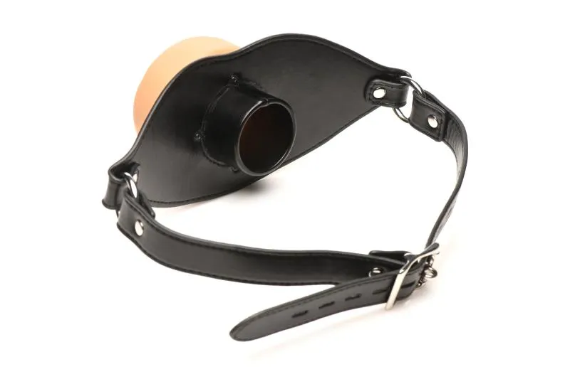 XR Brands - Ass Face Mundgag - Beige – Bild 5