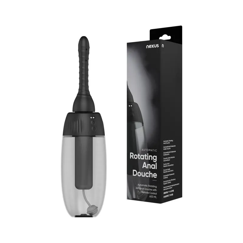 Nexus – Automatische 360° Rotierende Analdusche – Schwarz – Bild 2