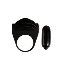 Crazy Bull Chester: Vibro-Penisring, schwarz Crazy Bull Chester: Vibro-Penisring, schwarz