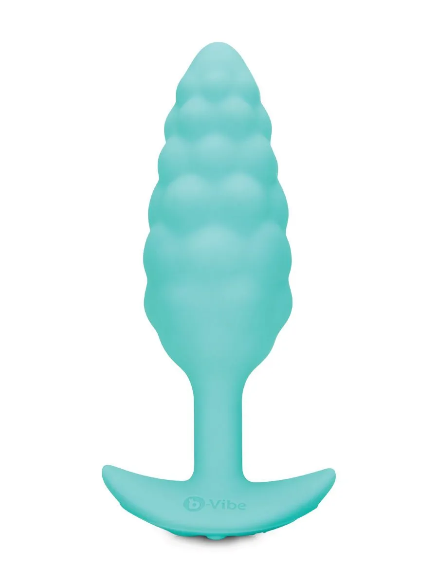 B-Vibe Texture Plug Bump: Vibro-Analplug, mint B-Vibe Texture Plug Bump: Vibro-Analplug, mint