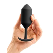 B-Vibe Snug Plug 3: Analplug, schwarz B-Vibe Snug Plug 3: Analplug, schwarz