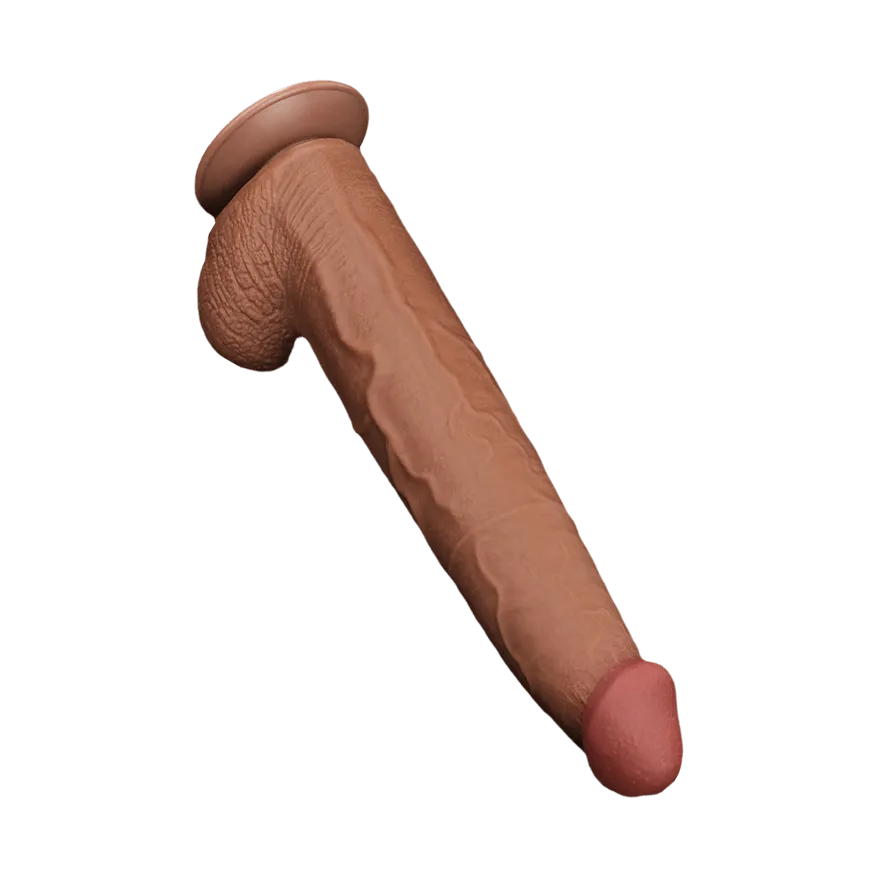 Sliding Skin Dildo, 34 cm Sliding Skin Dildo, 34 cm
