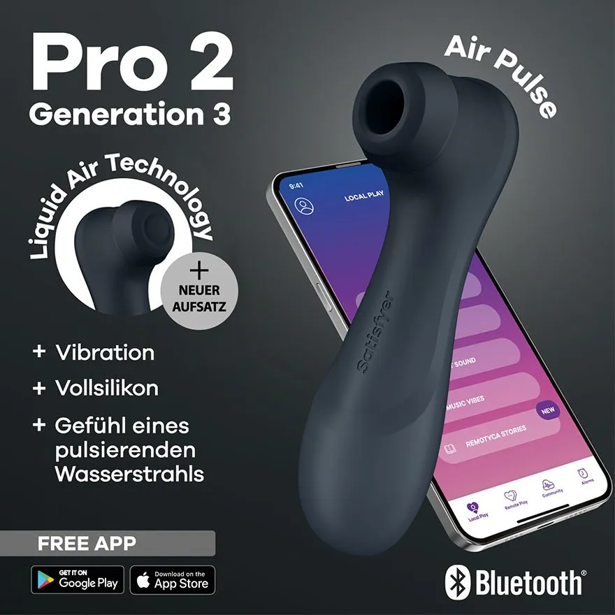 Satisfyer Pro 2 Generation 3 Connect App, 16,5 cm Satisfyer Pro 2 Generation 3 Connect App, 16,5 cm