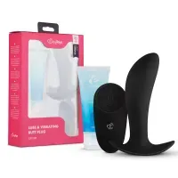 Easy Choice Analplug mit Vibration & Gleitgel Set Easy Choice Analplug mit Vibration & Gleitgel Set