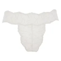 Bracli - Sydney Perlenstring Weiß - Luxus-Dessous für Männer mit Perlen Größe M Bracli - Sydney Perlenstring Weiß - Luxus-Dessous für Männer mit Perlen Größe M