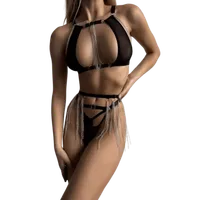 3tlg. Lingerie Ketten Set 3tlg. Lingerie Ketten Set