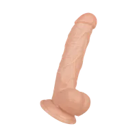 Naturgetreuer Naturdildo mit Saugfuss, 21 cm Naturgetreuer Naturdildo mit Saugfuss, 21 cm
