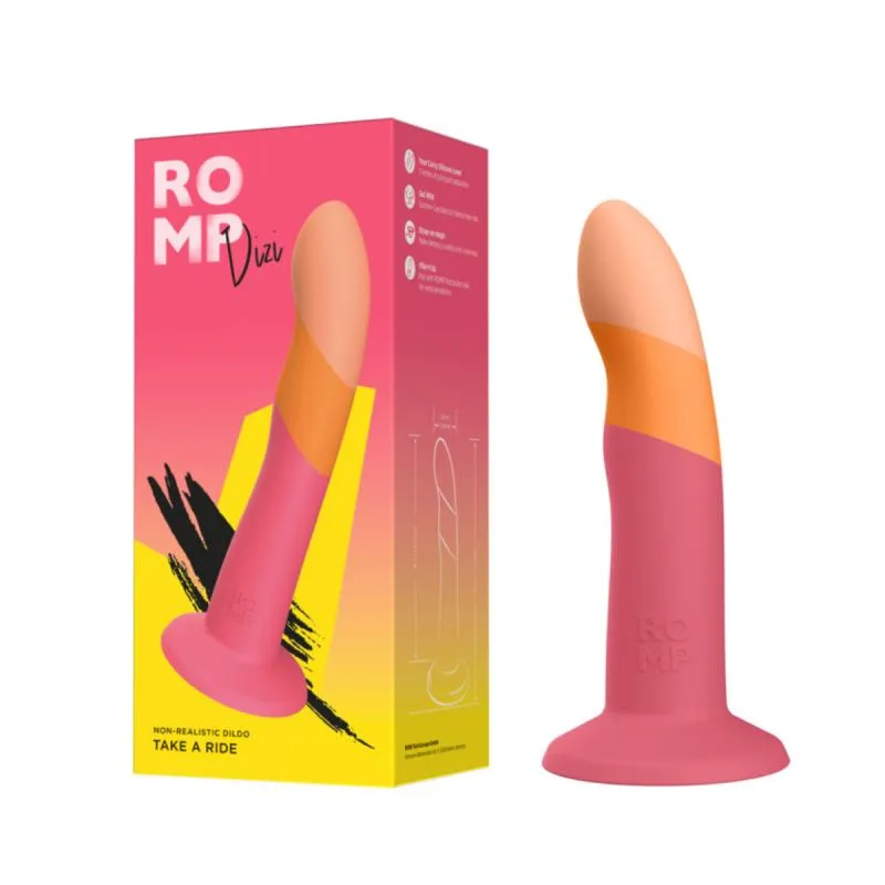 ROMP – Dizi Realistischer Dildo – Korallenrosa ROMP – Dizi Realistischer Dildo – Korallenrosa