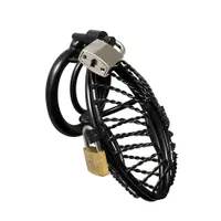 Metal Male Chastity Device: Metall Penis-Keuschheitskäfig, schwarz Metal Male Chastity Device: Metall Penis-Keuschheitskäfig, schwarz