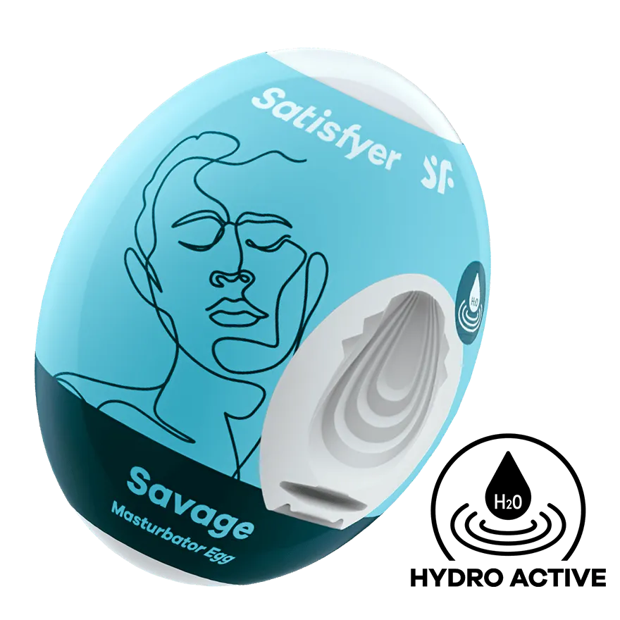 Satisfyer Masturbator Egg - Savage Satisfyer Masturbator Egg - Savage