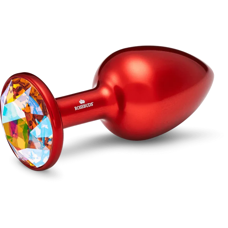 Rosebuds™ - Medium Alu Rot Kristall – Bild 2