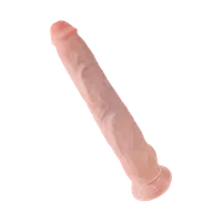 King Cock - 14 Inch Cock with Balls, 37 cm King Cock - 14 Inch Cock with Balls, 37 cm