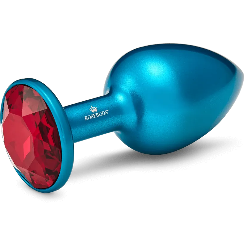 Rosebuds™ - Medium Alu Blue Crystal Rosebuds™ - Medium Alu Blue Crystal