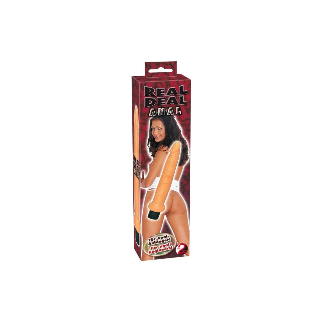 Naturvibrator „Real Deal Anal“ mit stufenloser Vibration – Bild 4