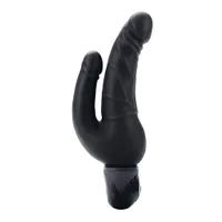 Power Stud Over & Under: Doppelvibrator, schwarz Power Stud Over & Under: Doppelvibrator, schwarz