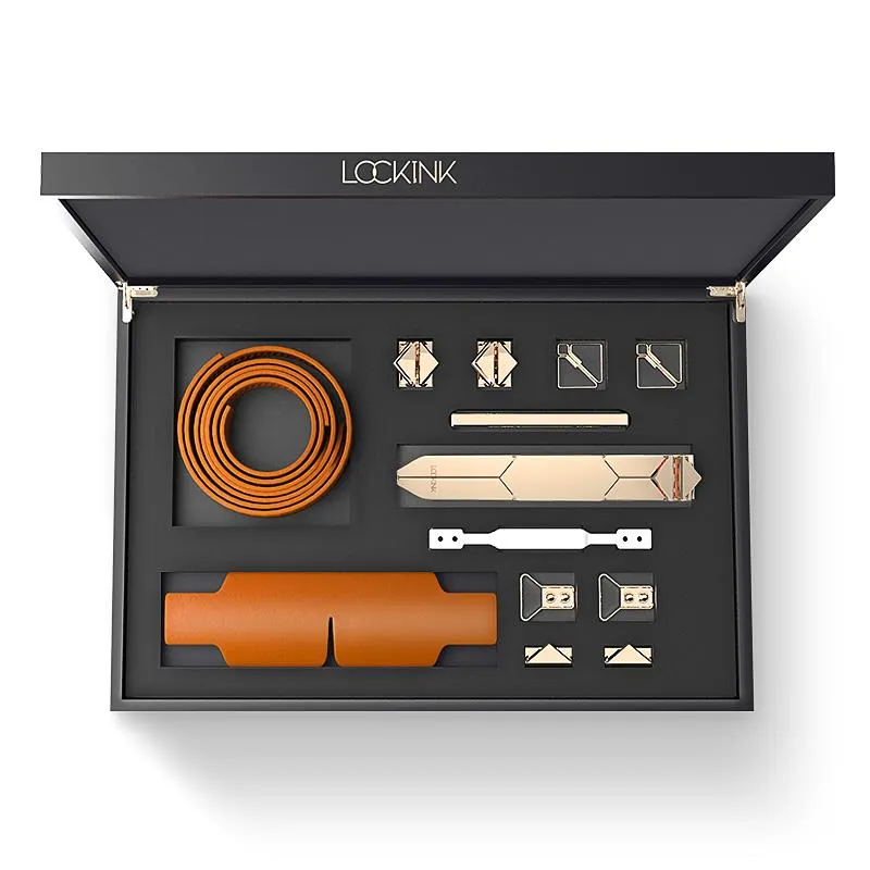 LOCKINK - Teasing & Impact-Play Set - braun LOCKINK - Teasing & Impact-Play Set - braun
