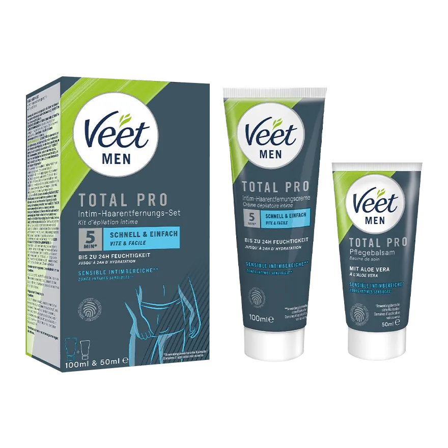 Veet Intim-Haarentfernungs-Set, 150 ml Veet Intim-Haarentfernungs-Set, 150 ml