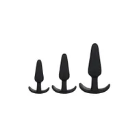 Mood Naughty 1 Trainer: Analplug-Set, schwarz Mood Naughty 1 Trainer: Analplug-Set, schwarz