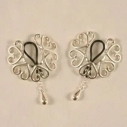 Sylvie Monthulé - Truhenschmuck Silber Tropfen – Bild 2