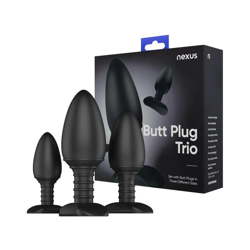 Nexus »Trio« Analplug-Sets – Bild 2