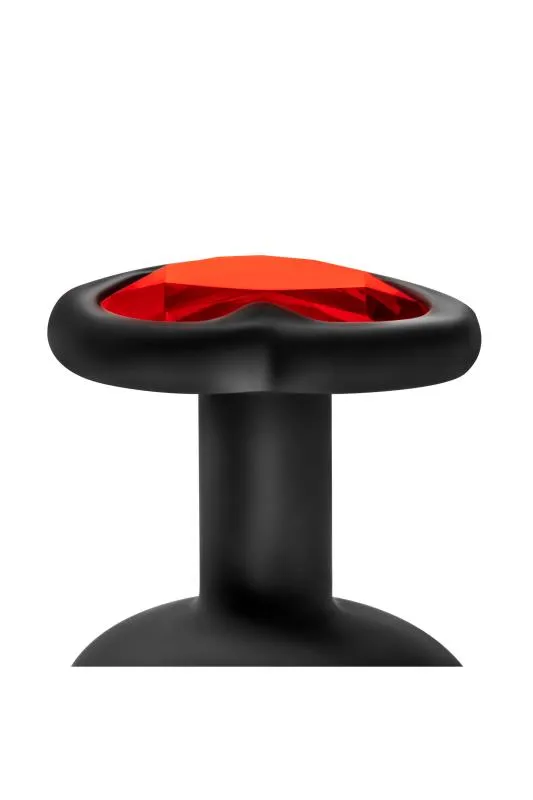 Blush - Luxe Bling Plug Trainingsset Schwarz mit Roten Edelsteinen – Bild 5