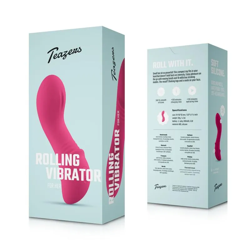 Teazers – Rolling Mini Vibrator – Himbeerrosa – Bild 5
