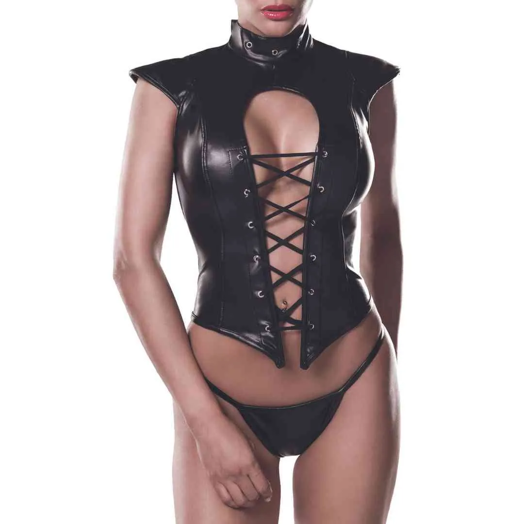 2-teiliges Corsagen-Kunstleder-Set 2-teiliges Corsagen-Kunstleder-Set