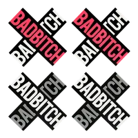 Bad Bitch, 2 Paar Pasties Bad Bitch, 2 Paar Pasties