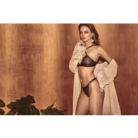 Bracli - Vienna G-String Set - Luxuriöses Dessous Set mit Perlen Größe S Bracli - Vienna G-String Set - Luxuriöses Dessous Set mit Perlen Größe S