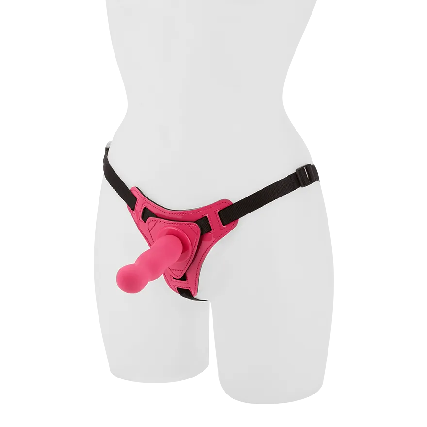 Strap-On mit Schraubgewinde aus Silikon, 12,7 cm Strap-On mit Schraubgewinde aus Silikon, 12,7 cm