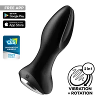 Satisfyer Rotator Plug 2 Connect App, 12,5 cm Satisfyer Rotator Plug 2 Connect App, 12,5 cm