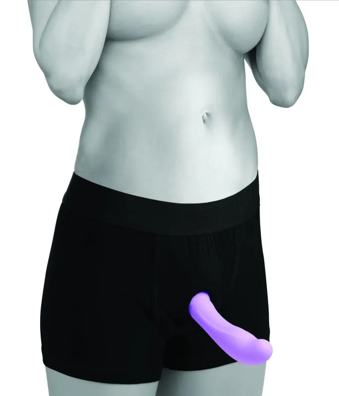 Strap U - Gurtzeug mit eingebautem O-Ring - Schwarz Strap U - Gurtzeug mit eingebautem O-Ring - Schwarz