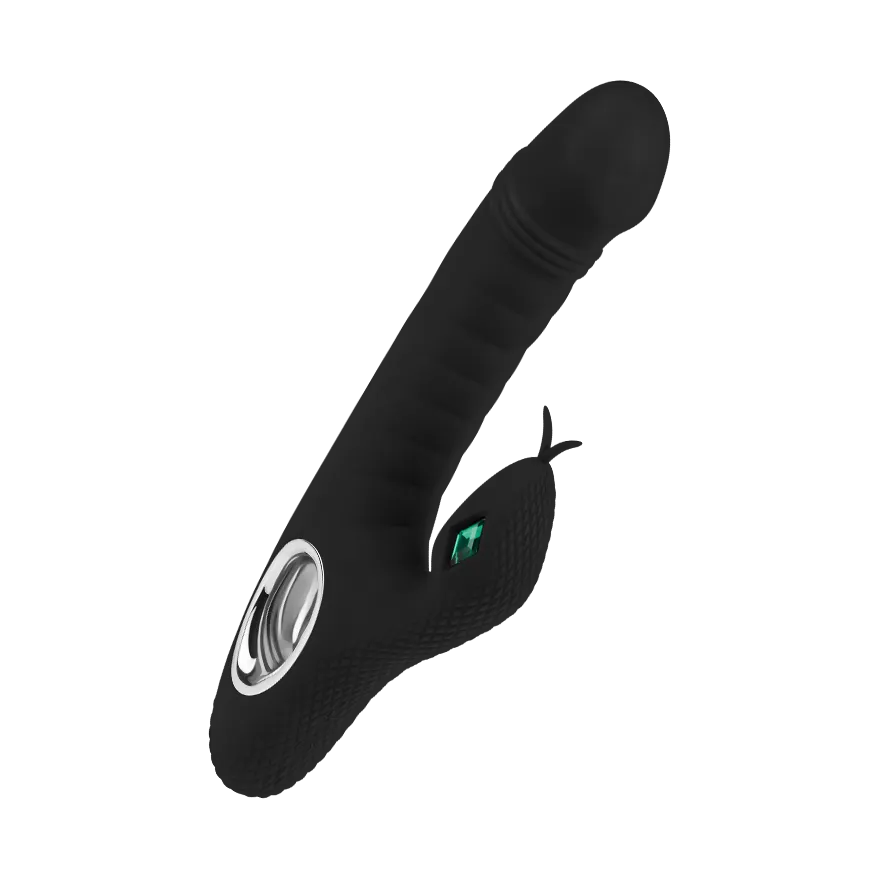 Silikon-Rabbit in Schlangen-Optik, 23 cm Silikon-Rabbit in Schlangen-Optik, 23 cm