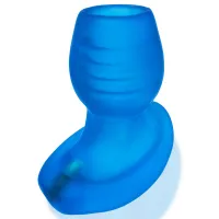 Oxballs - Glowhole-2 Hollow Buttplug with Led Insert Blue Morph Large Oxballs - Glowhole-2 Hollow Buttplug with Led Insert Blue Morph Large