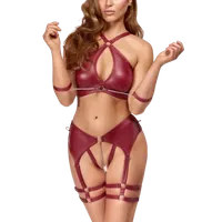 Dessous Set 3tlg. rot Dessous Set 3tlg. rot