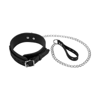 Schmale Halsfessel mit Leine Schmale Halsfessel mit Leine