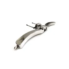 Black Label Stainless Steel The Humbler: Edelstahl-Hodenpranger-/stretcher Black Label Stainless Steel The Humbler: Edelstahl-Hodenpranger-/stretcher