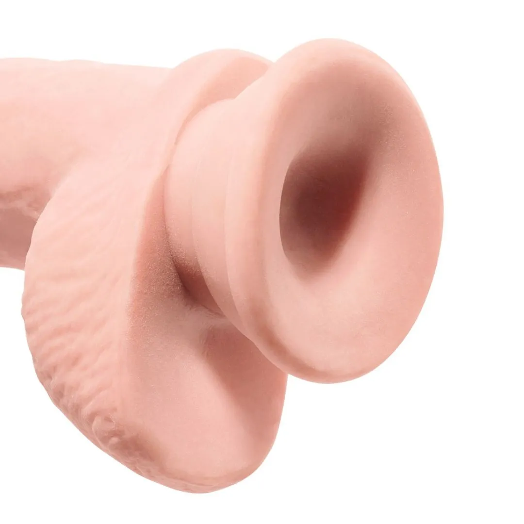 Dildo „10" Triple Density Cock with Balls“ – Bild 4