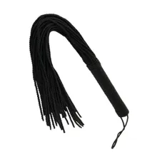 Schwarzer Bondage Flogger Schwarzer Bondage Flogger